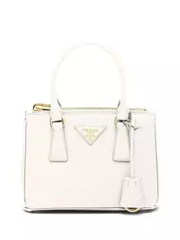 Мини-сумка Prada Galleria, белый