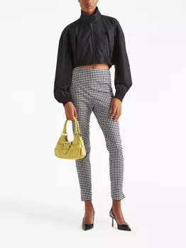 Prada мини-сумка Moon из кожи наппа, желтый