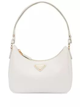 Мини-сумка на плечо Prada Re-Edition, белый