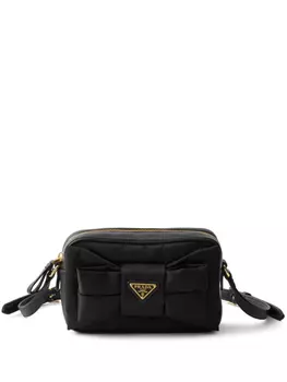 Prada мини-сумка на плечо Re-Nylon, черный