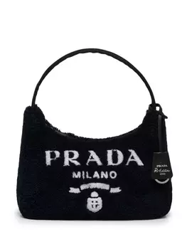 Мини-сумка Prada Re-Edition 2000, черный