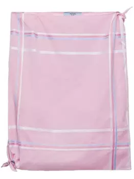 Prada мини-юбка в клетку, розовый