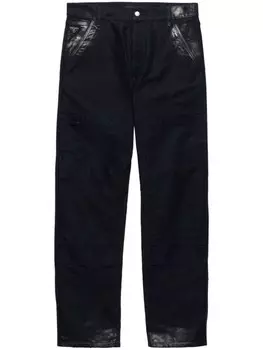 Prada молескиновые брюки, синий