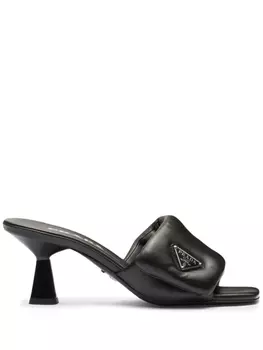 Prada мюли Soft 65, черный