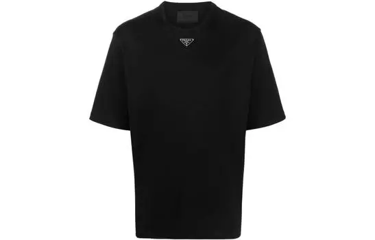Футболка мужская Prada с логотипом, черный