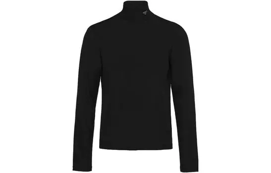 Водолазка мужская Prada Triangle-logo, черный