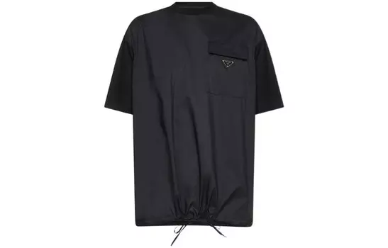 PRADA Мужская футболка, цвет Black