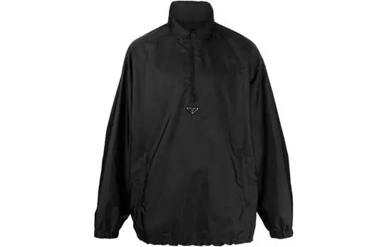 Куртка мужская Prada с полумолнией, черный