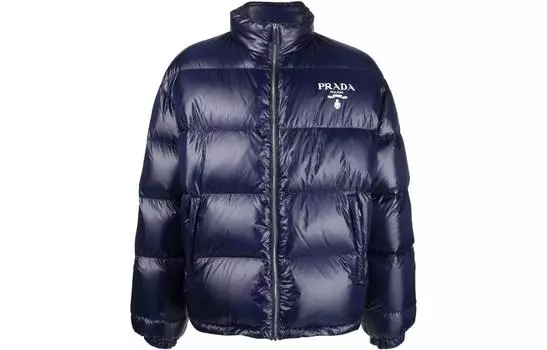 PRADA Мужская куртка, Темно-синий