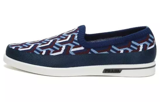 Слипоны мужские Prada St Tropez, синий