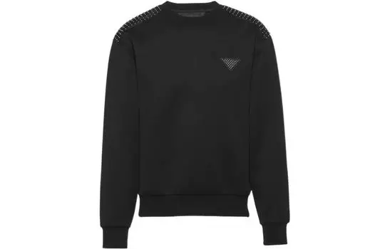 PRADA Мужская толстовка, цвет Black
