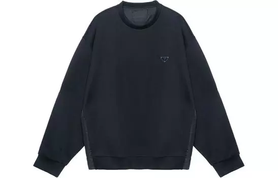 Толстовка мужская Prada Triangle-logo, черный