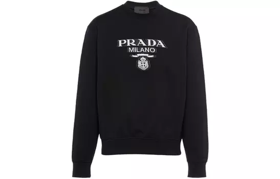PRADA Мужская толстовка, цвет Black