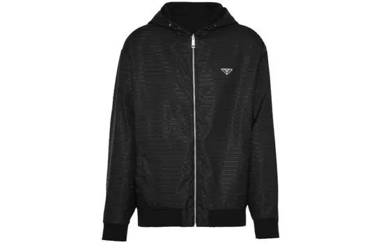 Куртка мужская Prada на молнии, черный