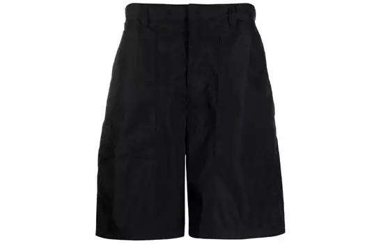 Шорты мужские Prada Casual с карманами, черный