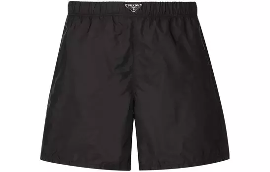 Шорты мужские Prada для плавания, черный