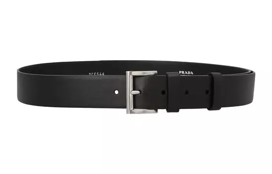 PRADA Мужской кожаный ремень, Black