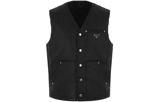 PRADA Мужской жилет, цвет Black