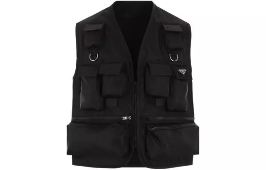 Жилет мужской Prada, черный