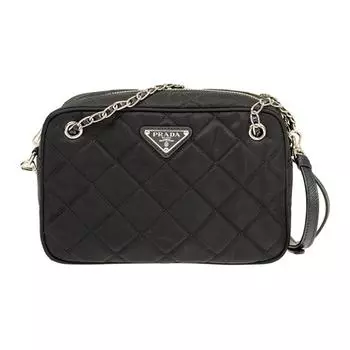 PRADA Нейлоновая сумка через плечо, унисекс, черная