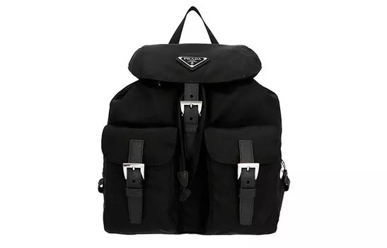 PRADA Нейлоновый рюкзак унисекс черный