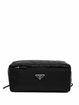 Prada несессер Re-Nylon, черный