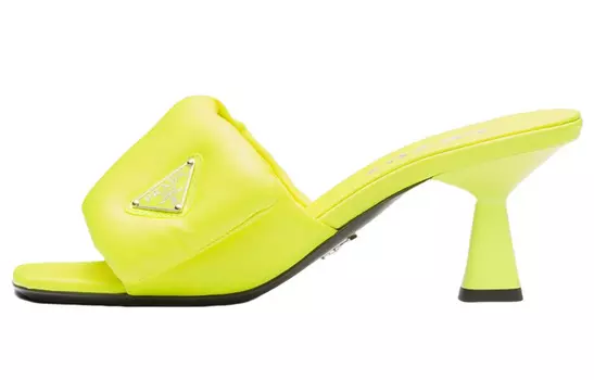 Босоножки женские Prada, салатовый