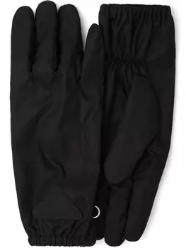 Prada перчатки Re-Nylon, черный