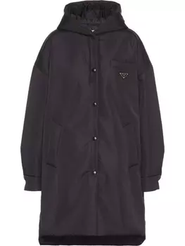 Prada плащ Light Re-Nylon, черный