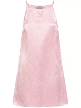 Prada платье мини, розовый