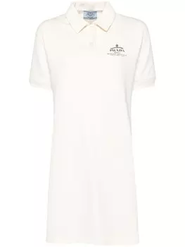 Prada платье мини с короткими рукавами