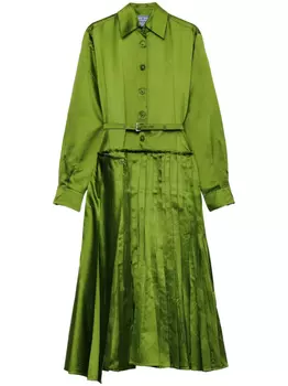 Prada платье Old Duchesse, зеленый