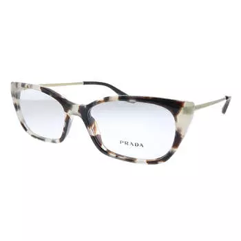 Prada PR 14XV UAO1O1 52 мм женские очки кошачий глаз 52 мм, цвет spotted brown