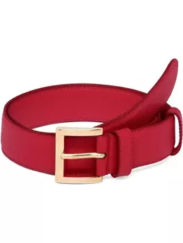 Prada ремень из сафьяновой кожи, красный