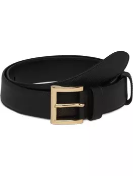 Prada ремень с пряжкой, черный
