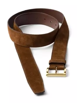 Prada ремень с пряжкой, коричневый