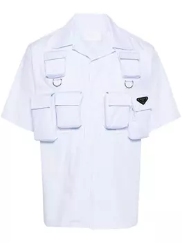 Prada рубашка карго, белый