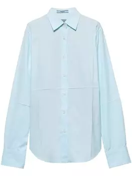 Prada рубашка на пуговицах, синий