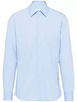 Prada рубашка с длинными рукавами, синий