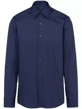 Prada рубашка с длинными рукавами, синий