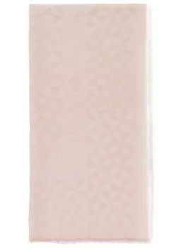 Prada шелковый платок Symbole, розовый