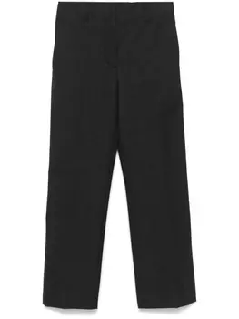 Prada шерстяные брюки, серый