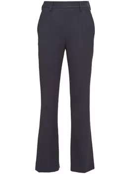 Prada шерстяные брюки, синий