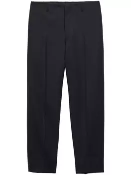 Prada шерстяные брюки, синий