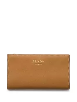 Prada складной кошелек, коричневый
