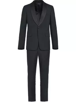 Prada смокинг кроя слим, черный