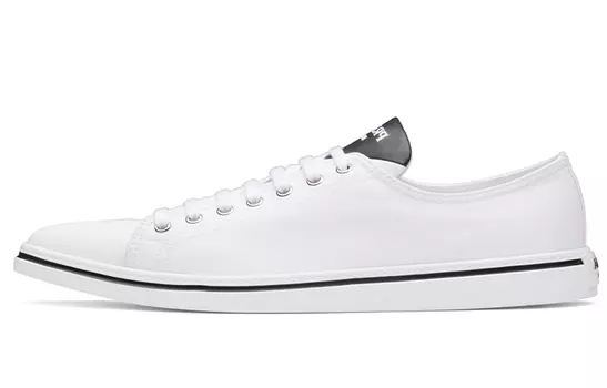 Кеды мужские Prada, белый / черный