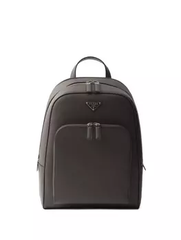 Prada структурированный рюкзак, серый