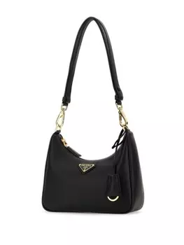 Prada сумка через плечо Re-Edition, черный