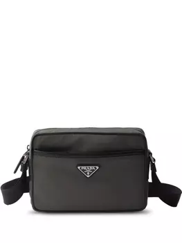 Prada сумка через плечо Re-Nylon, зеленый